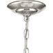 Annette St 3 Light 23 inch Brushed Nickel Chandelier Ceiling Light