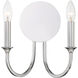 Stone Canyon Sconce Wall Light in Chrome