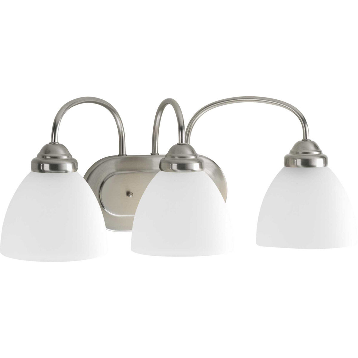 Armstrong 3 Light 21.63 inch Brushed Nickel Bath Vanity Wall Light