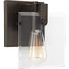 Guthrie 1 Light 7 inch Antique Bronze Bath Vanity Wall Light, Design Series