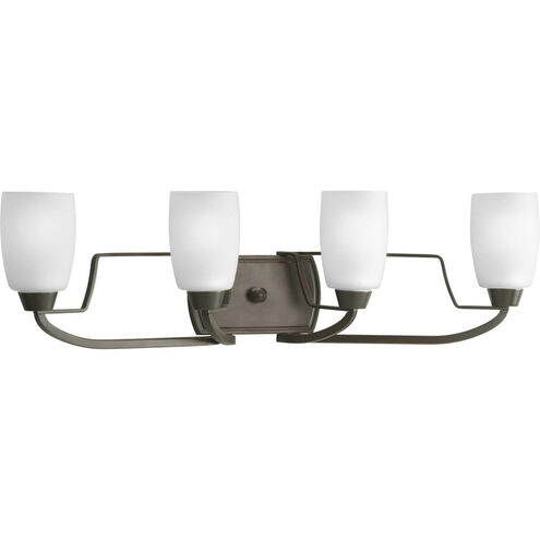 Anna 4 Light 29.5 inch Antique Bronze Bath Vanity Wall Light