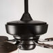 Eldridge 68 inch Antique Bronze with Walnut Blades Ceiling Fan