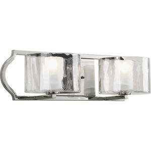 Roscommon 2 Light 18.44 inch Polished Nickel Bath Vanity Wall Light