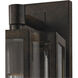 Greenock Ln 1 Light 13 inch Hazelnut Bronze with Clear Outdoor Wall Sconce