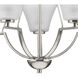 Annette St 5 Light 27 inch Brushed Nickel Chandelier Ceiling Light