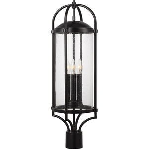 Glencoe Way 28.13 inch Espresso Post Lantern