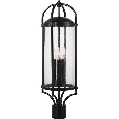 Glencoe Way 28.13 inch Espresso Post Lantern