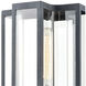 Greenock Ln 1 Light 15 inch Aged Zinc Outdoor Post Light