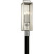 John 3 Light 24 inch Polished Stainless Post