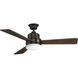 Boston 52 inch Antique Bronze with 0 Blades Ceiling Fan
