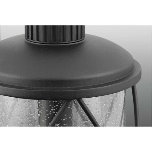Garthwaite Ave 1 Light 19 inch Textured Black Outdoor Wall Lantern, Medium