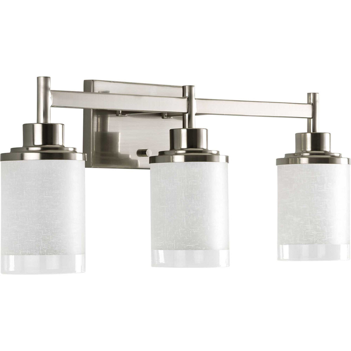 Brackettville 3 Light 22 inch Brushed Nickel Bath Vanity Wall Light