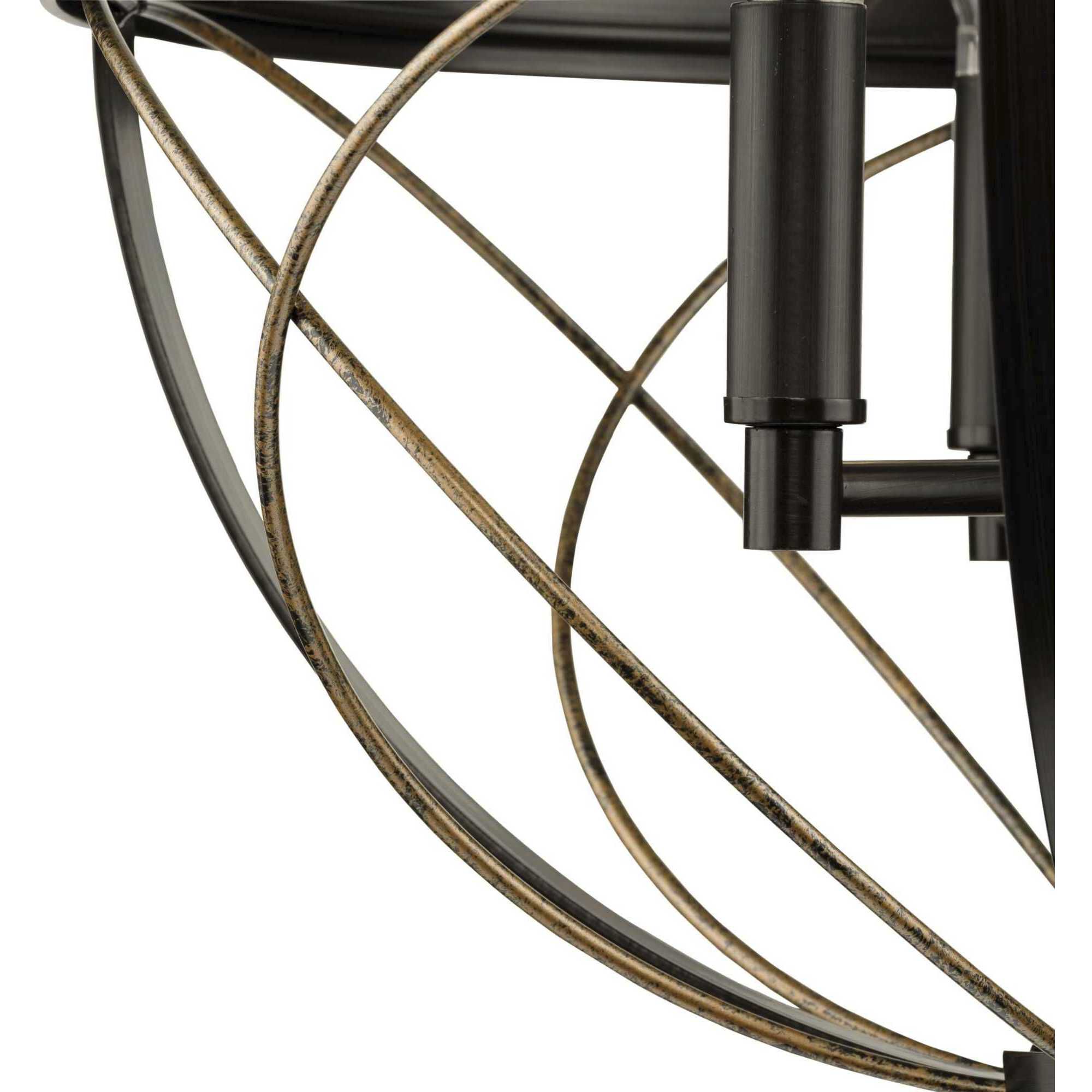 Gerald Ave 3 Light 16 inch Antique Bronze Pendant Ceiling Light