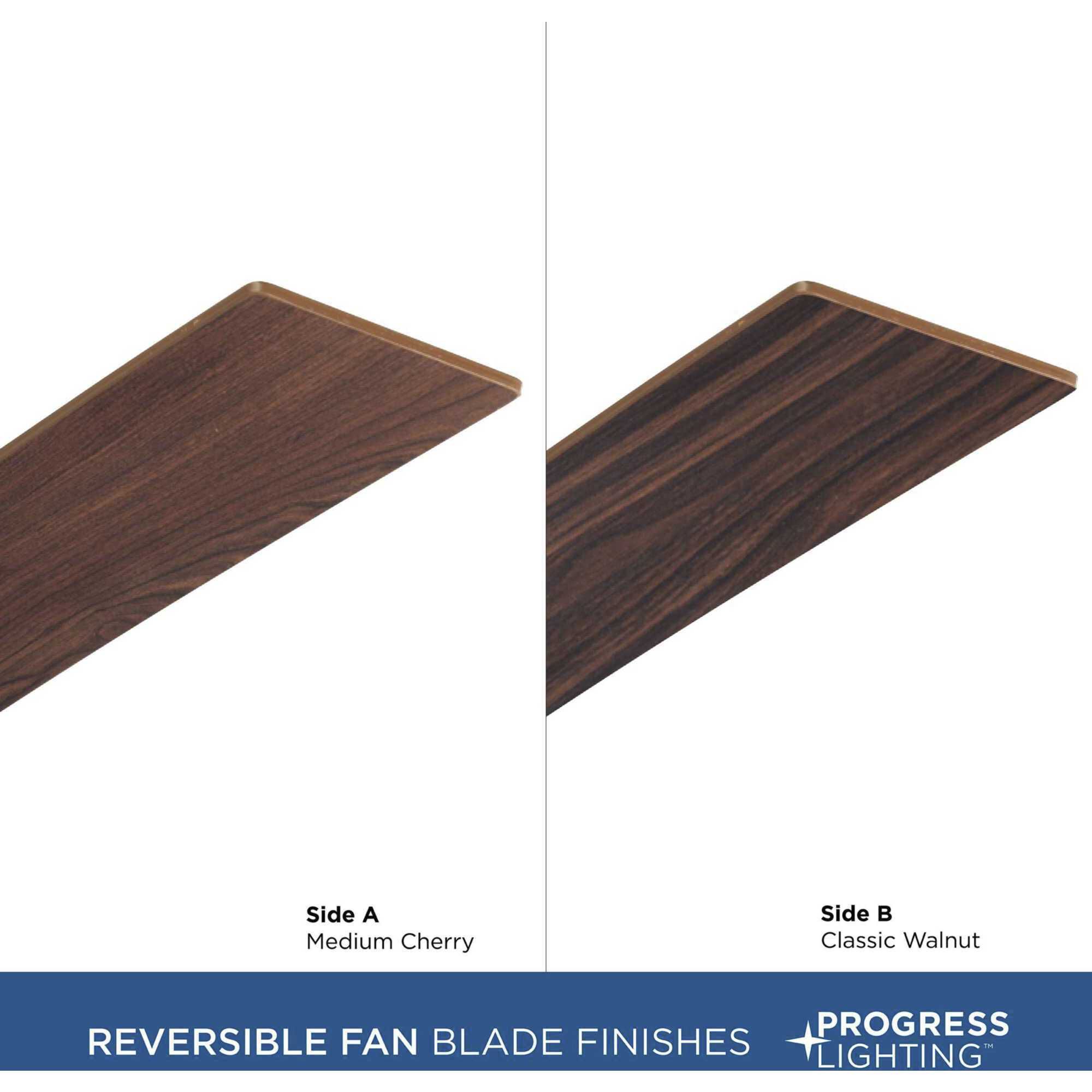 Angelina St 52 inch Antique Bronze with Medium Cherry/Classic Walnut Blades Ceiling Fan