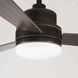 Boston 52 inch Antique Bronze with 0 Blades Ceiling Fan