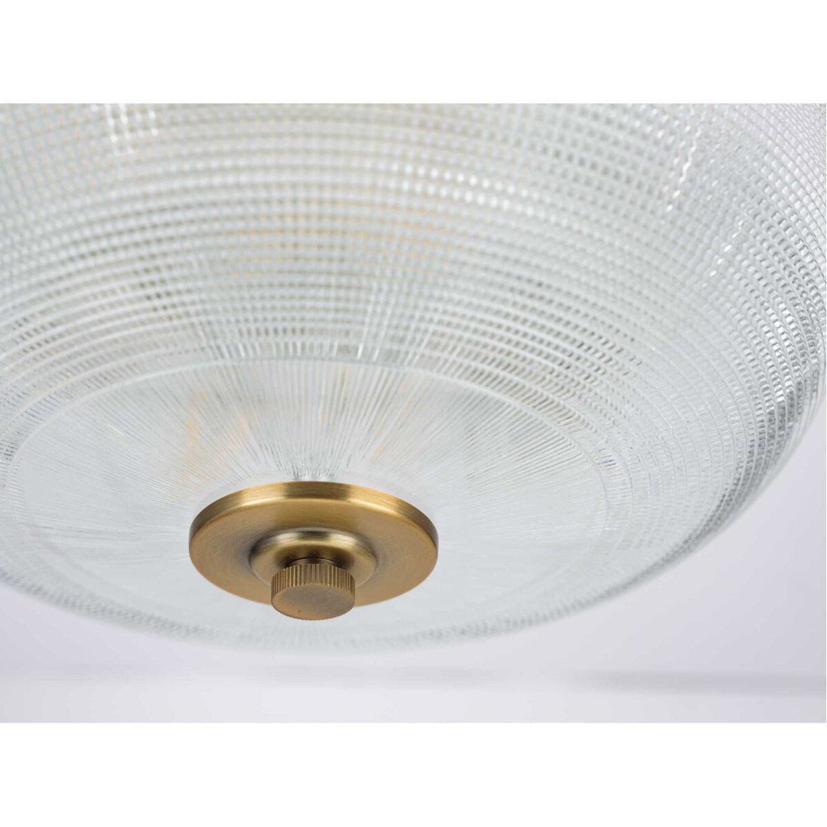 Artrude St 2 Light 12.38 inch Vintage Brass Flush Mount Ceiling Light