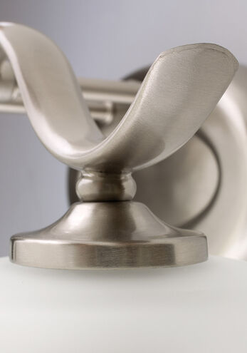 Briscoe 1 Light 5 inch Brushed Nickel Bath Vanity Wall Light