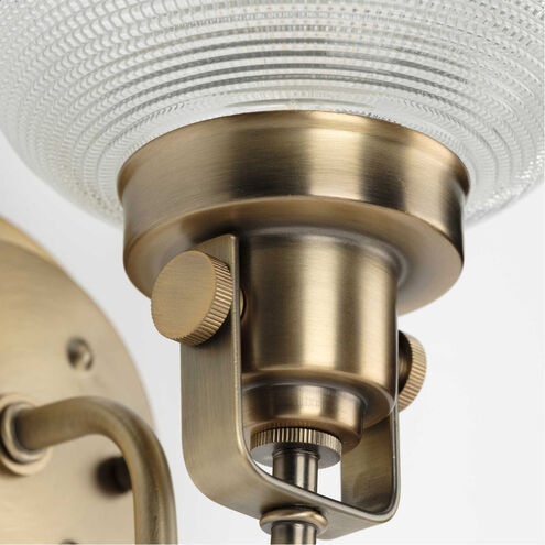 Artrude St 3 Light 26.25 inch Vintage Brass Bath Vanity Wall Light