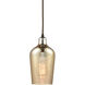 Georgetown 1 Light 5 inch Oil Rubbed Bronze Mini Pendant Ceiling Light in Standard