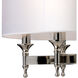 Glendale Fwy 6 Light 24 inch Polished Nickel Chandelier Ceiling Light