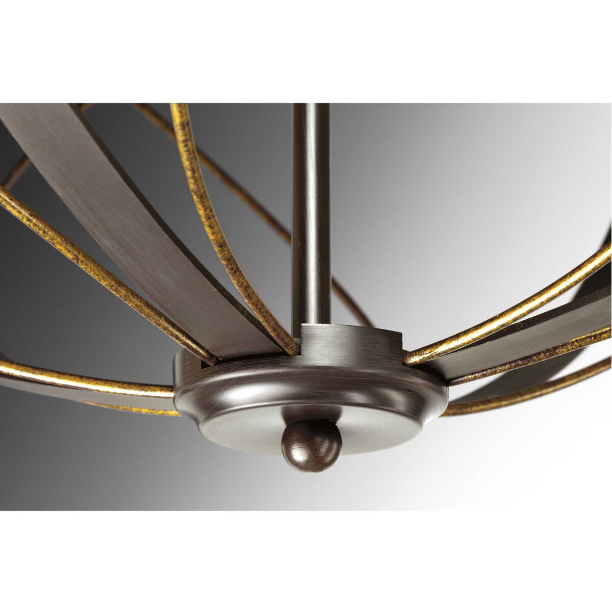 Gerald Ave 3 Light Antique Bronze Pendant Ceiling Light