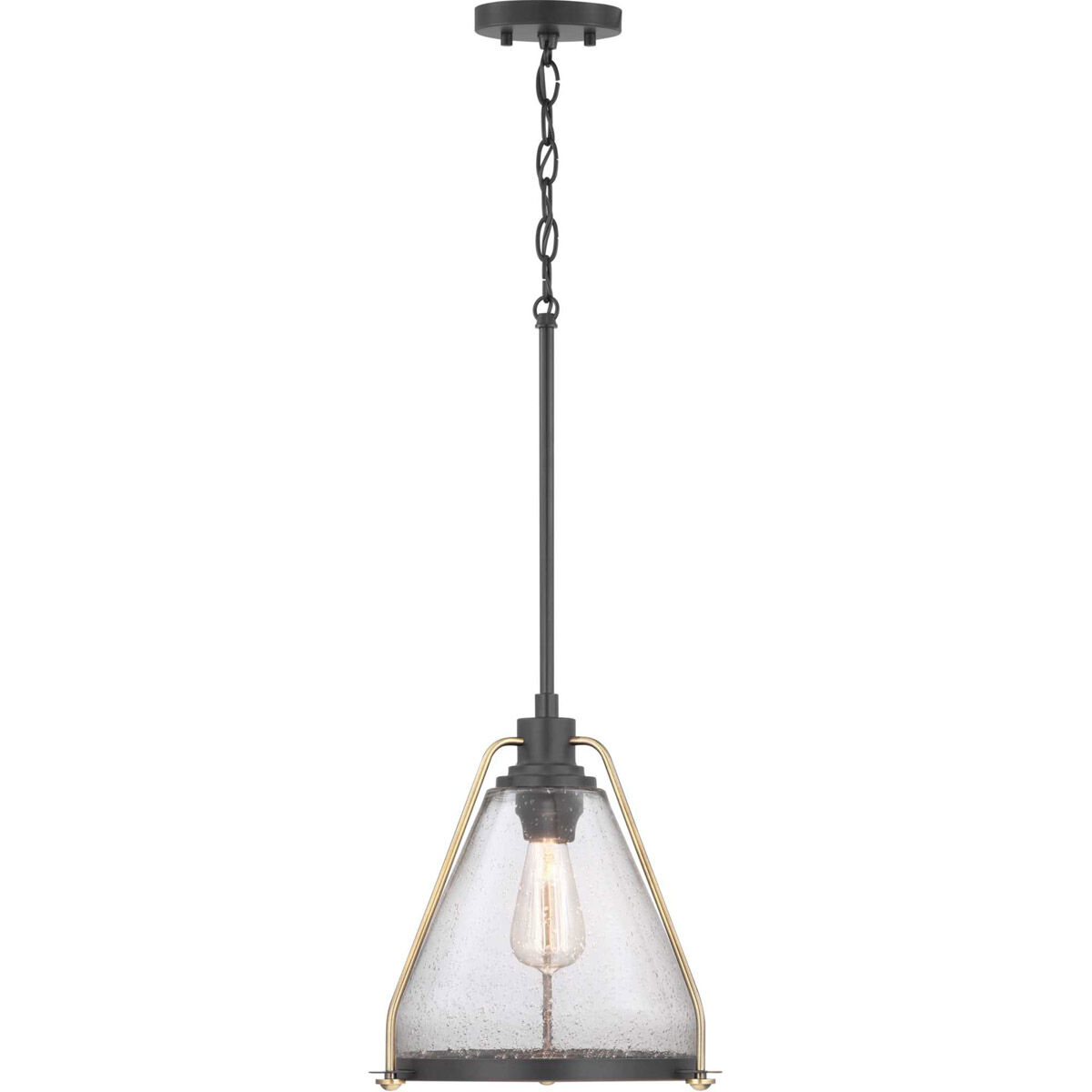 Fano 1 Light Antique Bronze Pendant Ceiling Light