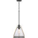 Fano 1 Light Antique Bronze Pendant Ceiling Light