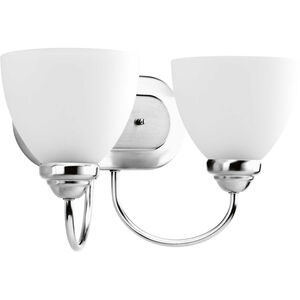 Armstrong 2 Light 13.69 inch Polished Chrome Bath Vanity Wall Light