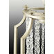 Bradstreet 6 Light 17.88 inch Silver Ridge Pendant Ceiling Light, Design Series