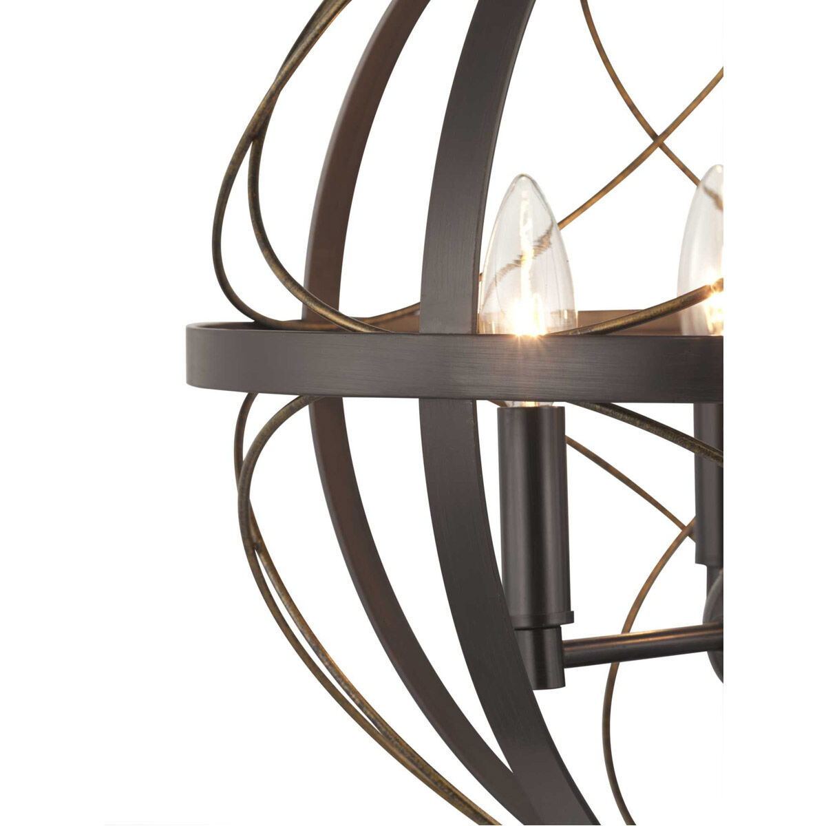 Gerald Ave 3 Light 16 inch Antique Bronze Pendant Ceiling Light