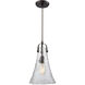 Alamo 1 Light 8 inch Oil Rubbed Bronze Mini Pendant Ceiling Light