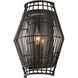 Brad 1 Light 9.5 inch Espresso Wall Sconce Wall Light