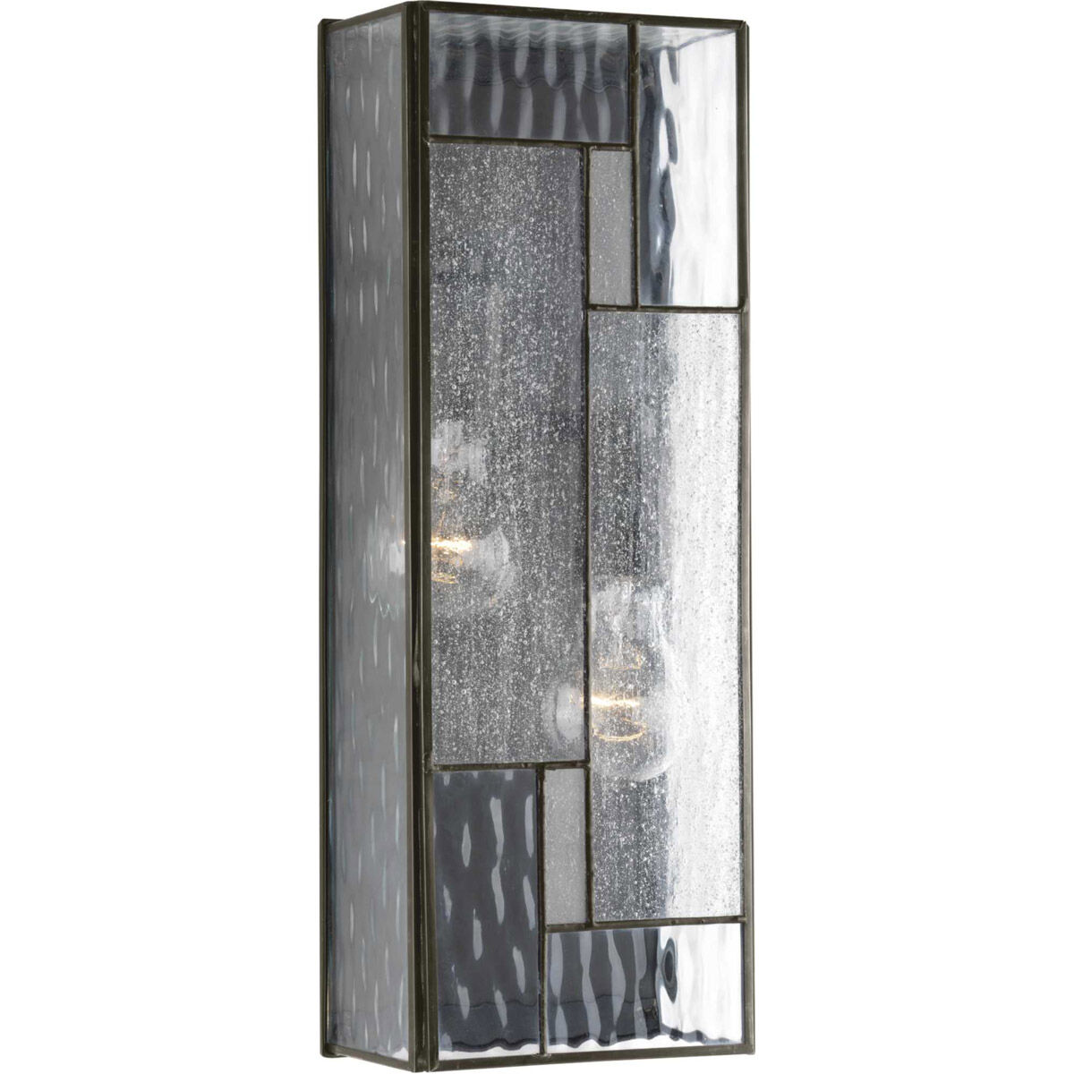 Modica 2 Light 16 inch Architectural Bronze Outdoor Wall Lantern, Medium