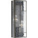 Modica 2 Light 16 inch Architectural Bronze Outdoor Wall Lantern, Medium