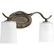 Briscoe 2 Light 15 inch Antique Bronze Bath Vanity Wall Light