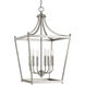 Peckham 6 Light 17 inch Brushed Nickel Foyer Ceiling Light