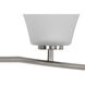 Annette St 5 Light 46.25 inch Brushed Nickel Bath Vanity Wall Light