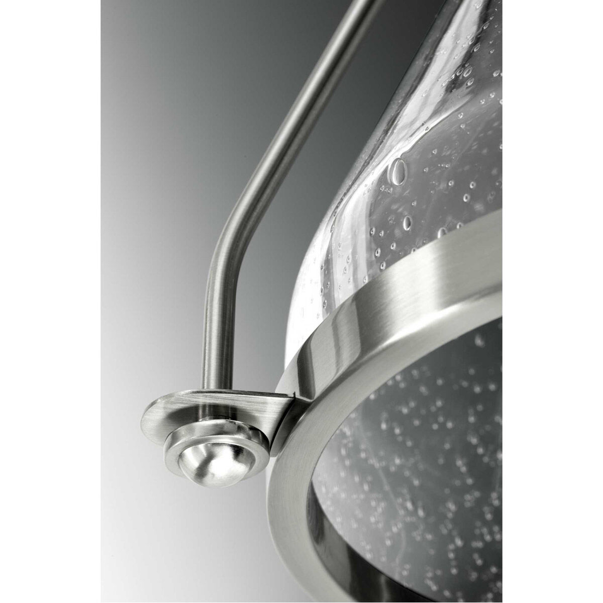 Fano 1 Light Brushed Nickel Pendant Ceiling Light