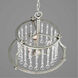 Bradstreet 3 Light 15.88 inch Silver Ridge Semi-Flush Mount Convertible Ceiling Light, Design Series