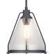 Fano 1 Light 13 inch Graphite Pendant Ceiling Light