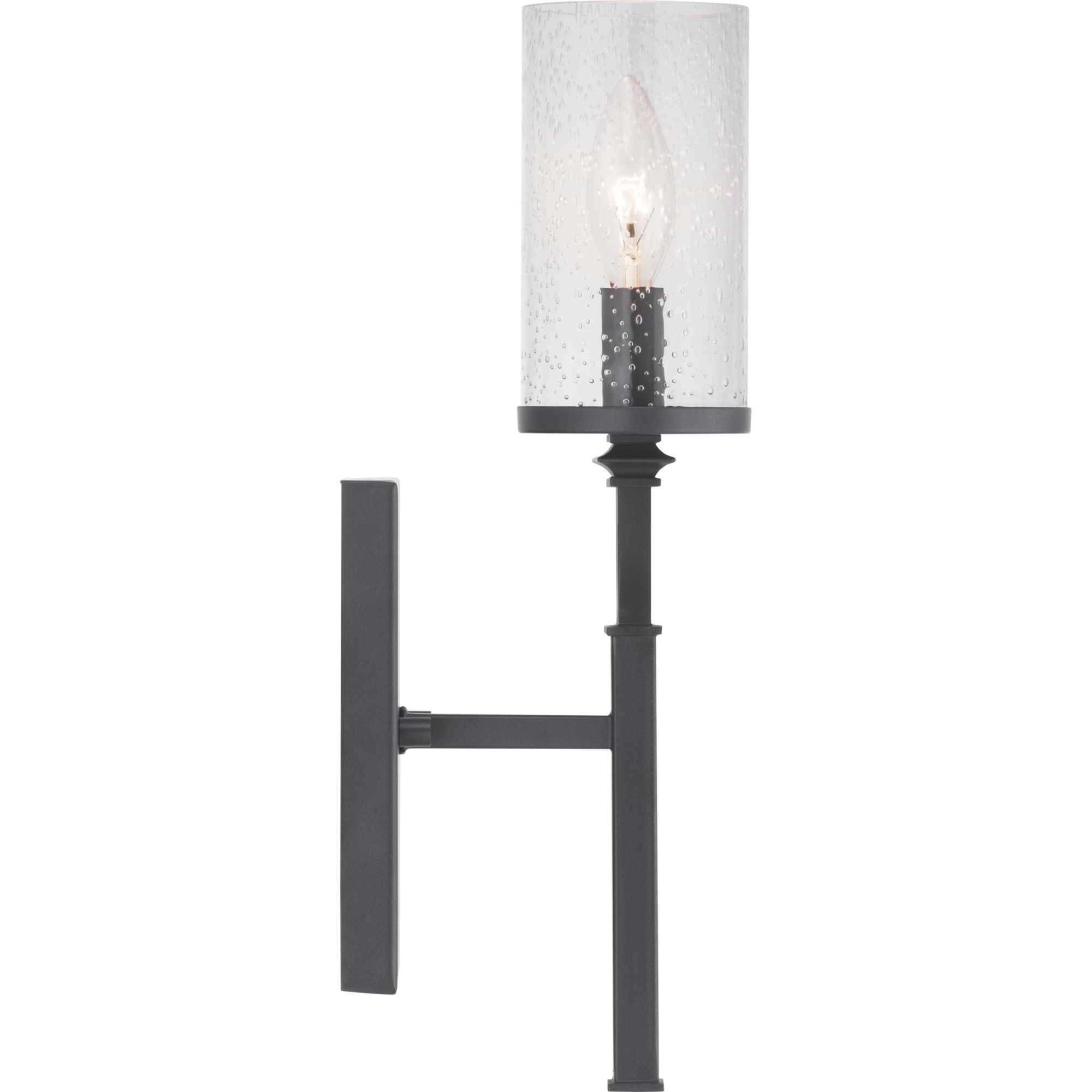 Tralee 1 Light Graphite Wall Bracket Wall Light, Design Series