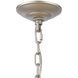 Cork 1 Light 11 inch Aged Silver Mini Pendant Ceiling Light