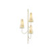Arbuckle Ave 3 Light 18 inch Gesso White Pendant Ceiling Light