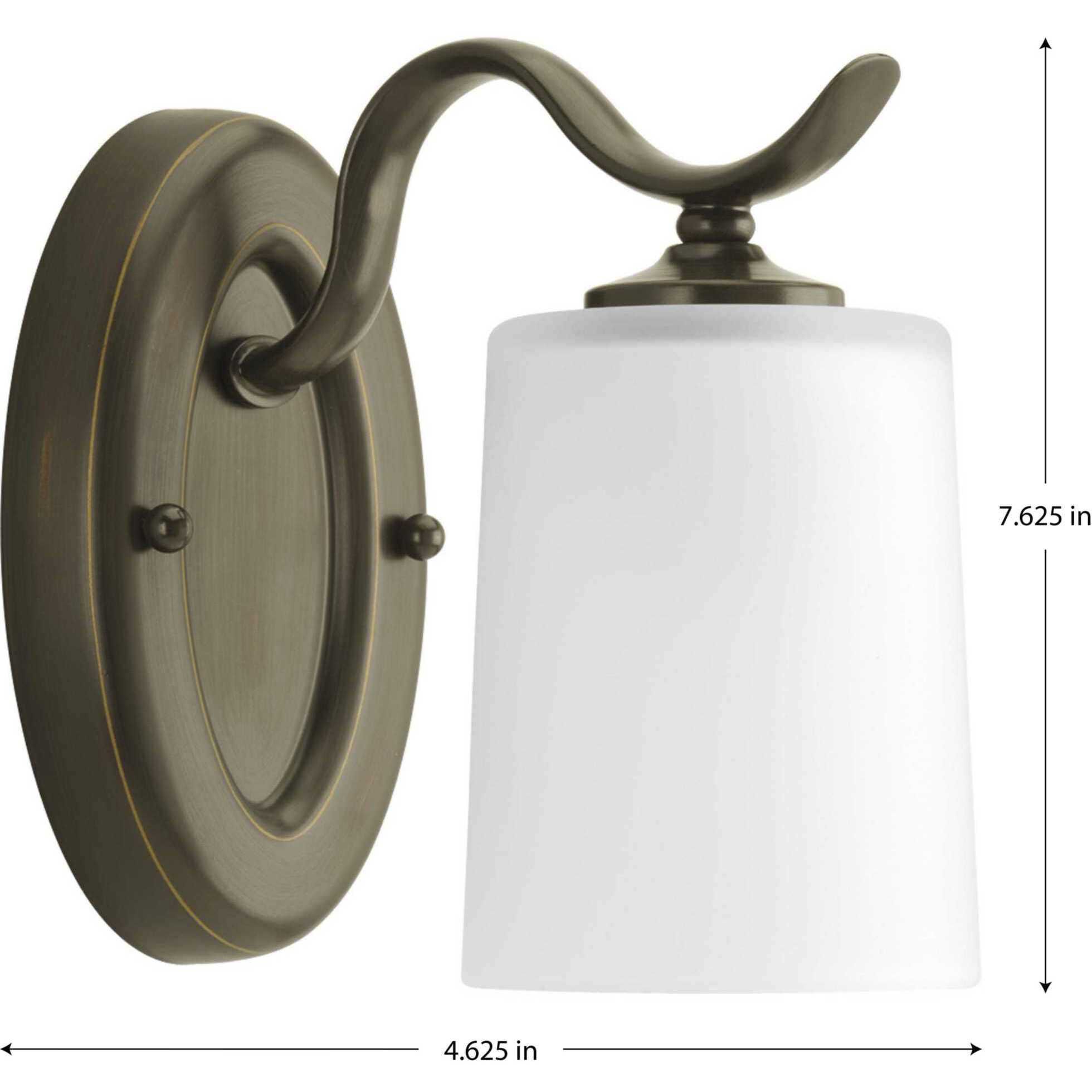 Briscoe 1 Light 5 inch Antique Bronze Bath Vanity Wall Light