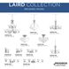Antelo View Dr 3 Light 17 inch Brushed Nickel Inverted Pendant Ceiling Light