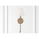 Ottone Way Sconce Wall Light in Gold