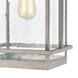 Loft 1 Light 22 inch Weathered Zinc Outdoor Wall Sconce