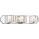Roscommon 3 Light 26.5 inch Polished Nickel Bath Vanity Wall Light