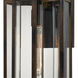 Greenock Ln 1 Light 16 inch Hazelnut Bronze with Clear Outdoor Sconce