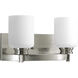 Graford 2 Light 13 inch Brushed Nickel Bath Vanity Wall Light